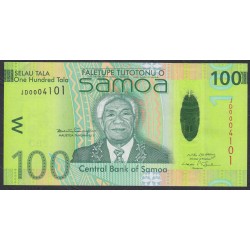 Самоа 100 тала 2008 (Samoa 100 Tala 2008) P 43: UNC
