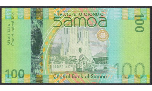 Самоа 100 тала 2008 (Samoa 100 Tala 2008) P 43: UNC