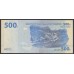 Конго 500 франков 2013 год (CONGO 500 francs 2013) P W96D: UNC