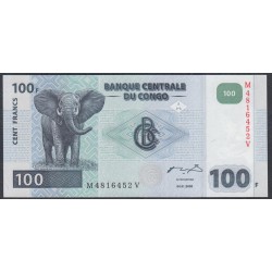Конго 100 франков 2000 (CONGO 100 francs 2000) P 92a: UNC