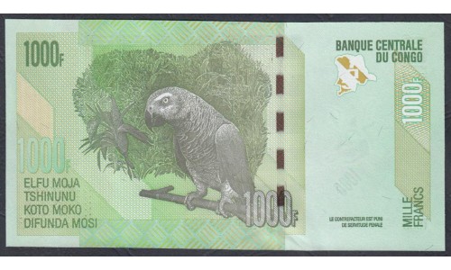 Конго 1000 франков 2013 год (CONGO 1000 francs 2013 g.) P101b:Unc