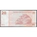 Конго 20 франков 1997 год (CONGO 20 francs 1997) P 88A: UNC