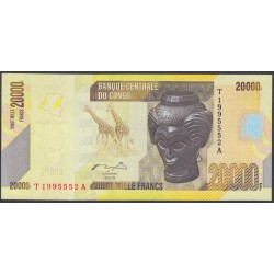Конго 20000 франков 2006 год (CONGO 20000 francs 2006) P 104a: UNC