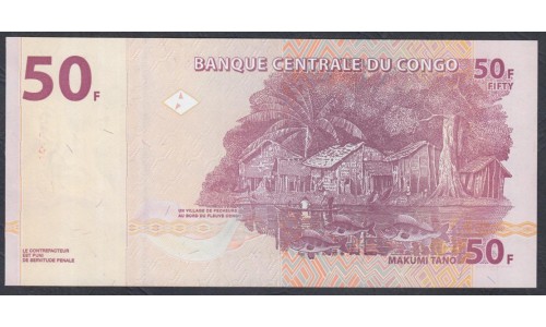 Конго 50 франков 2013 год (CONGO  50 francs 2013) P97A: UNC