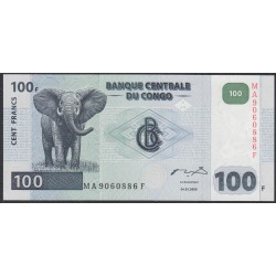 Конго 100 франков 2000 год (CONGO 100 francs 2000) P92A: UNC