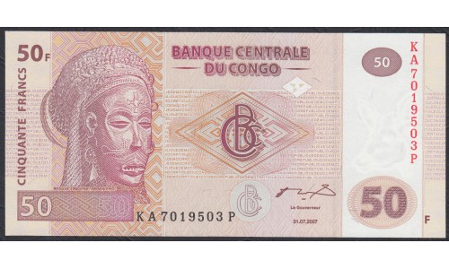 Конго 50 франков 2013 год (CONGO  50 francs 2013) P97: UNC