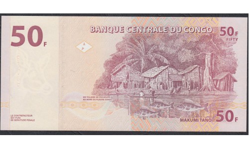 Конго 50 франков 2013 год (CONGO  50 francs 2013) P97: UNC