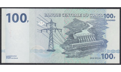 Конго 100 франков 2013 год (CONGO 100 francs 2013) P98b: UNC