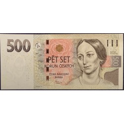 Чехия 500 крон 2009 (Czechia 500 korun 2009) P 24a : Unc