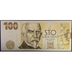 Чехия 100 крон 2019 (Czechia 100 korun 2019) P NEW : Unc
