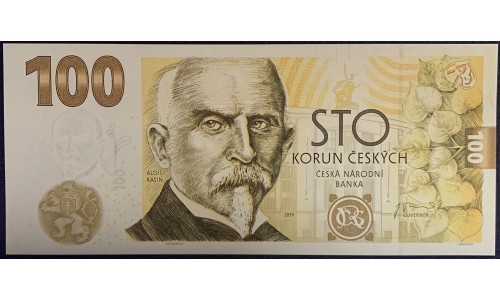 Чехия 100 крон 2019 (Czechia 100 korun 2019) P NEW : Unc