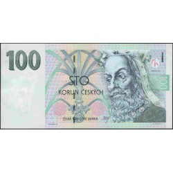 Чехия 100 крон 1997 (Czechia 100 korun 1997) P 18c : Unc