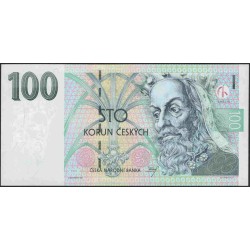 Чехия 100 крон 1997 (Czechia 100 korun 1997) P 18f : Unc