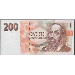 Чехия 200 крон 1998 (Czechia 200 korun 1998) P 19a : Unc