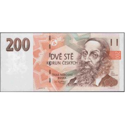 Чехия 200 крон 1998 (Czechia 200 korun 1998) P 19b : Unc