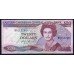 Восточные Карибские Острова 20 долларов (1987-1988), Литера G - Гренада (EAST CARIBBEAN STATES 20 Dollars (1987-1987), letter G (Grenada)) P 19g: UNC 