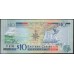 Восточные Карибские Острова 10 долларов ND (2003) (EAST CARIBBEAN STATES 10 Dollars ND (2003)) P 43d : Unc