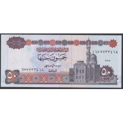 Египет 50 фунтов 1995 (EGYPT 50 pounds 1995) P 60b: UNC