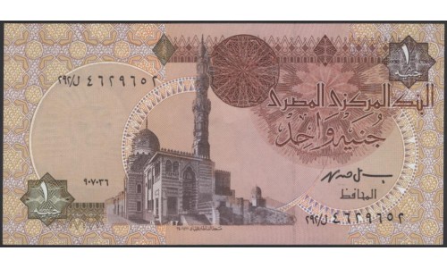 Египет 1 фунт 1996 (EGYPT 1 pound 1996) P 50e : UNC
