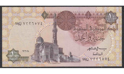 Египет 1 фунт 1995 (EGYPT 1 pound 1995) P 50e : UNC
