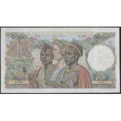 Французская Западная Африка 5000 франков 1950 (French West Africa 5000 francs 1950) P 43 : aUnc