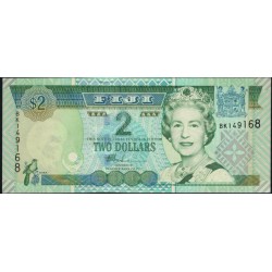 Фиджи 2 доллара 2002 года (FIJI 2 dollars 2002) P 104a : UNC