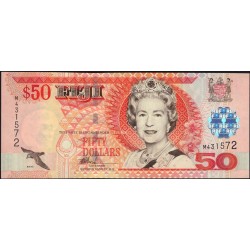 Фиджи 50 долларов 2002 года (FIJI 50 dollars 2002) P 108a : UNC