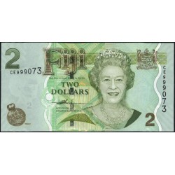 Фиджи 2 доллара 2007-2011 годов (FIJI 2 dollars 2007-2011) P 109а: UNC