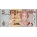 Фиджи 5 долларов 2007-2011 годов (FIJI 5 dollars 2007-2011) P 110a: UNC