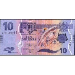 Фиджи 10 долларов 2013 года (FIJI  10 dollars 2013) P 116a: UNC