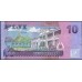 Фиджи 10 долларов 2013 года (FIJI  10 dollars 2013) P 116a: UNC