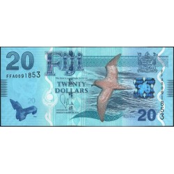 Фиджи 20 долларов 2013 года (FIJI  20 dollars 2013) P 117a: UNC