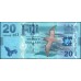 Фиджи 20 долларов 2013 года (FIJI  20 dollars 2013) P 117a: UNC