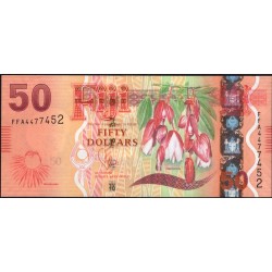 Фиджи 50 долларов 2013 года (FIJI  50 dollars 2013) P 118a: UNC