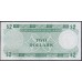 Фиджи 2 долларa 1971 года, A/3 853274 (FIJI 2 dollars 1971) P 66a: aUNC