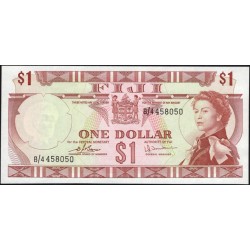 Фиджи 1 доллар 1974 года (FIJI 1 dollar 1974) P 71b: UNC
