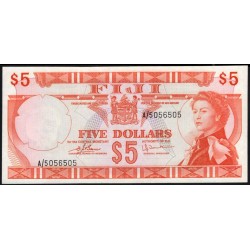 Фиджи 5 долларов 1974 года (FIJI 5 dollars 1974) P 73с: UNC-/UNC