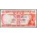 Фиджи 5 долларов 1974 года (FIJI 5 dollars 1974) P 73с: UNC-/UNC