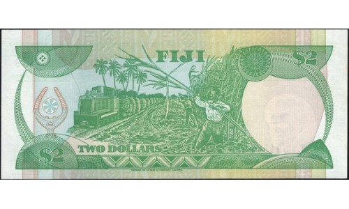 Фиджи 2 доллара 1983 года (FIJI  2 dollars 1983) P 82a: UNC