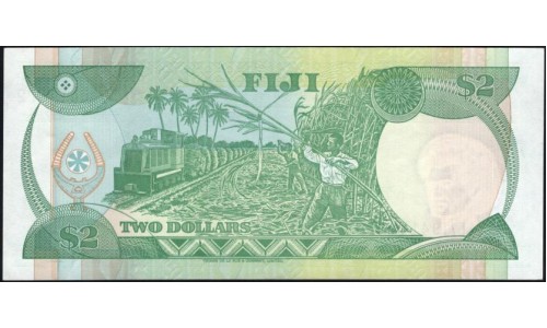 Фиджи 2 доллара 1995 года (FIJI 2 dollars 1995) P 90a : aUNC