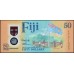 Фиджи 50 долларов 2020 года, полимер пластик (FIJI 50 dollars Commemorative Polymer Banknotes 2020) P W121 : UNC