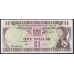 Фиджи 1 доллар 1969 года (FIJI  1 dollar 1969) P 59: UNC