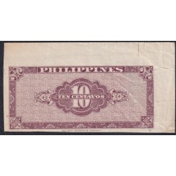 Филиппины 10 центаво б\д (1949 год), принтер Securety Banknote Company, Proof (Philippines 10 centavos  ND (1949, Printed Securety Banknote Company, Proof) P 127: XF