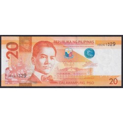 Филиппины 20 песо 2013 год (Philippines 20 piso 2013 year) P 206a(3): UNC