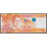 Филиппины 20 песо 2017G год (Philippines 20 piso 2017G) P 206b(3): UNC