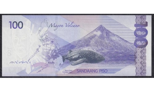 Филиппины 100 песо 2010 год (Philippines 100 piso 2010) P 208a(1): UNC