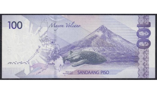 Филиппины 100 песо 2010 год (Philippines 100 piso 2010 year) P 208a(1-1): UNC