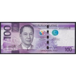 Филиппины 100 песо 2017 год (Philippines 100 piso 2017) P 222c(2): UNC