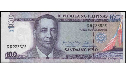 Филиппины 100 песо 2006 год (Philippines 100 piso 2006 year) P 194b : Unc