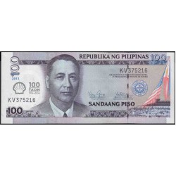 Филиппины 100 песо 2013 год (Philippines 100 piso 2013 year) P 219 : Unc